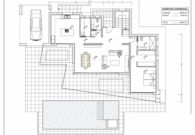 Sea View Villa with Chic Design in Calpe Costa Blanca 8