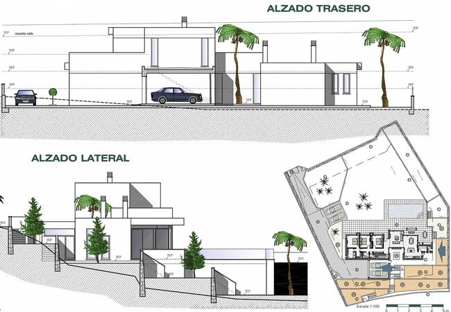 Casa Con Vistas Al Mar Entrelazada En Benissa Alicante 10