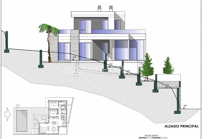 Calpe Costa Blanca'da Özel Havuzlu ve Bahçeli Şık Villa 19