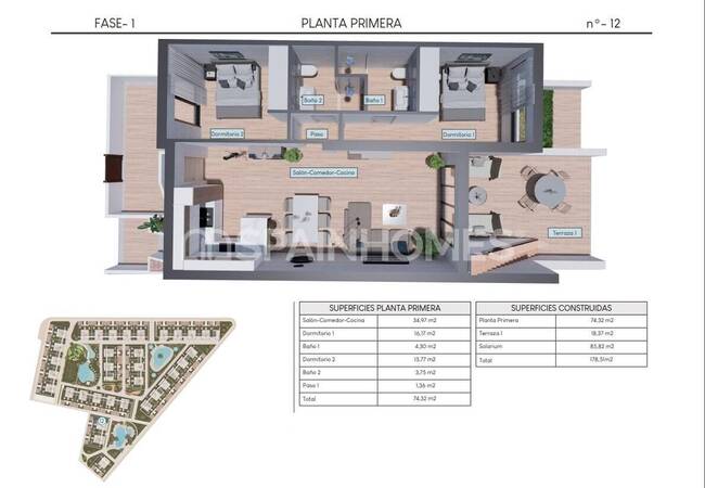 Lake View Apartments in a Complex with Pool in Torrevieja 50