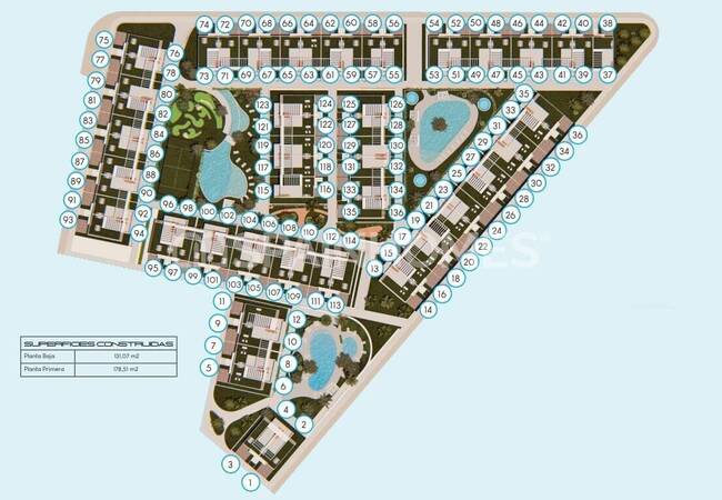 Lake View Apartments in a Complex with Pool in Torrevieja 48
