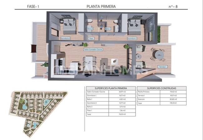 Lake View Apartments in a Complex with Pool in Torrevieja 62