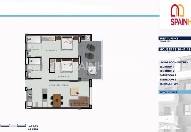 Villamartin'de Golf Sahasına Yakın Açık Mutfaklı Daireler 38