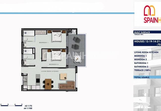 Villamartin'de Golf Sahasına Yakın Açık Mutfaklı Daireler 39