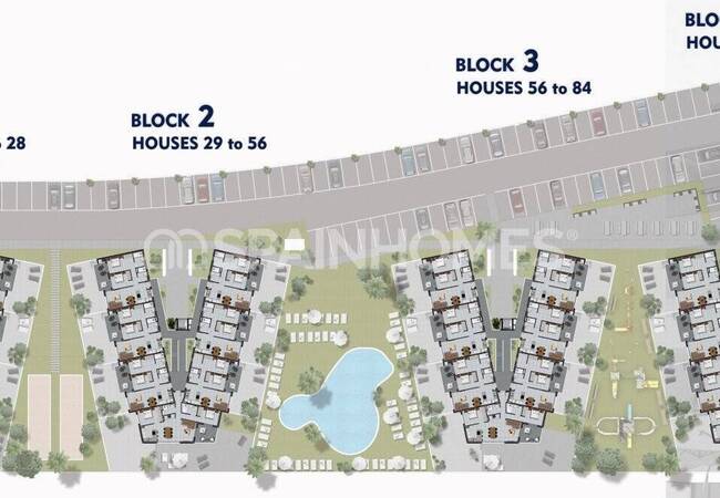 Villamartin'de Golf Sahasına Yakın Açık Mutfaklı Daireler 45