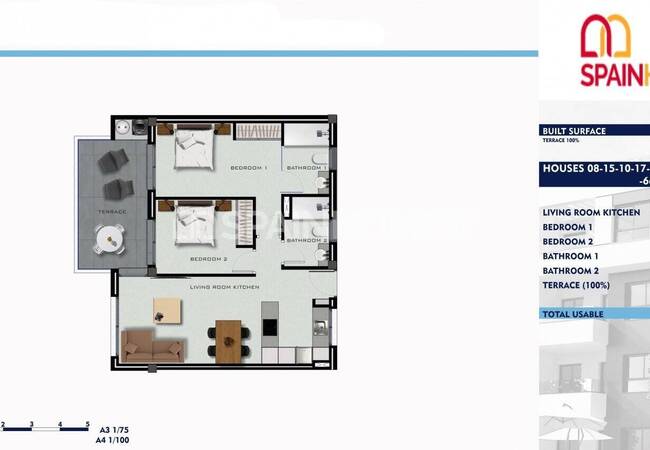 Villamartin'de Golf Sahasına Yakın Açık Mutfaklı Daireler 40