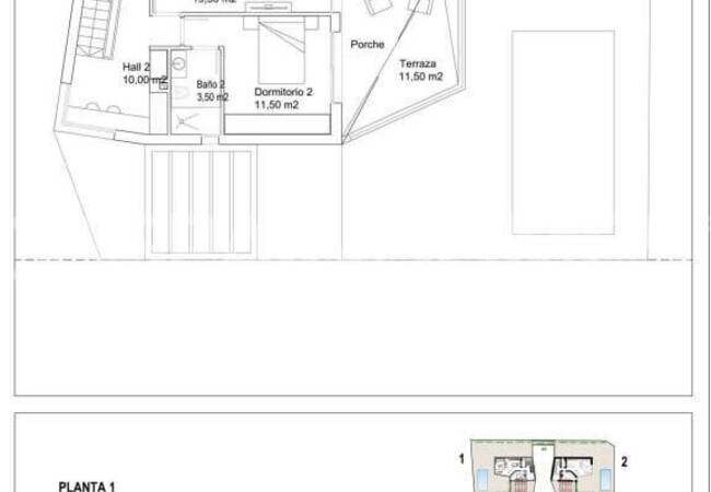 Villas with Private Pool and Parking in La Florida, Costa Blanca 37