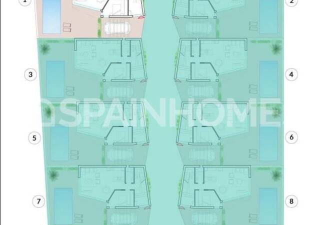 Villas with Private Pool and Parking in La Florida, Costa Blanca 15