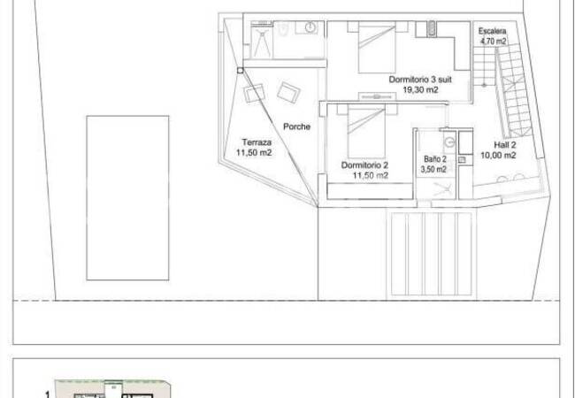 Villas with Private Pool and Parking in La Florida, Costa Blanca 17
