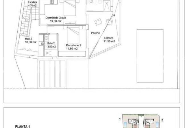 Villas with Private Pool and Parking in La Florida, Costa Blanca 21