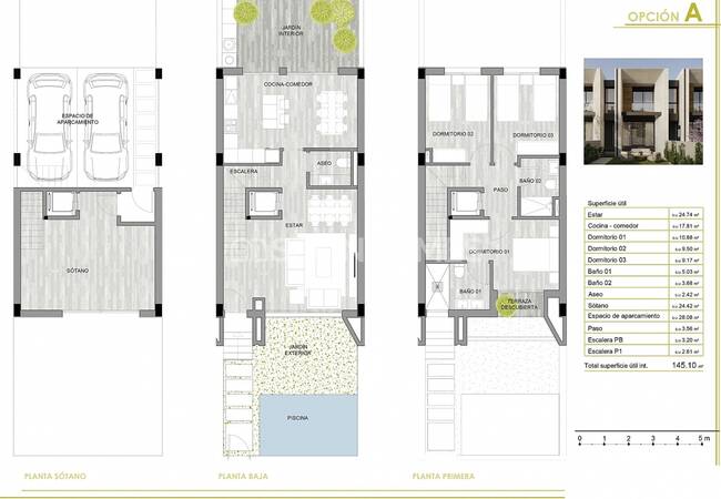 New Build Duplex Houses for Sale in Gata De Gorgos Alicante 18