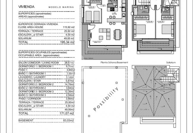 San Miguel De Salinas'ta Sakin Bölgede Şık ve Ferah Villalar 21