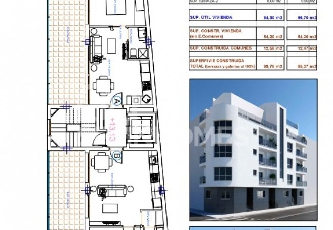 Practically Designed Property Close to the Beach in Torrevieja 24