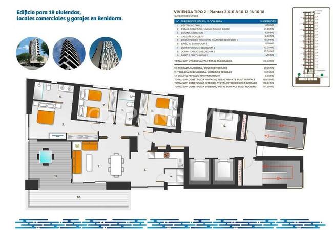 Brand New Properties Next to the Beach in Benidorm 8