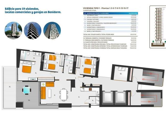 Brand New Properties Next to the Beach in Benidorm 9