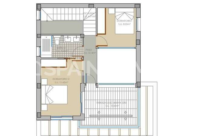 Villas Indépendantes Avec Solarium Sur Le Toit À Los Montesinos 48