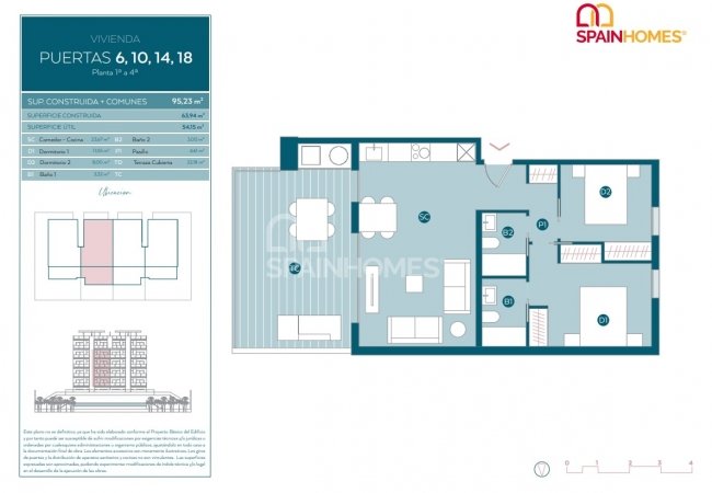 Costa Blanca Arenales Del Sol'de Deniz Manzaralı Şık Daireler 17