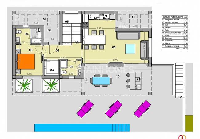Rojales Ciudad Quesada'da Şık Tasarımlı Müstakil Villalar 52
