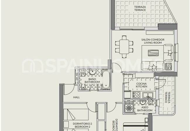 Ready to Move Apartments Near Beach in Calpe Costa Blanca 24