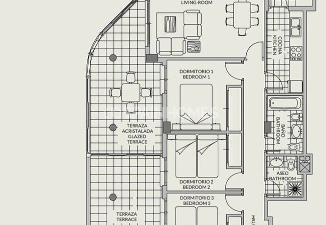 Sea Views Property in a Complex in Calpe Costa Blanca 11