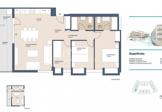 Chic Apartments in a Complex with Pool in San Juan Alicante 10