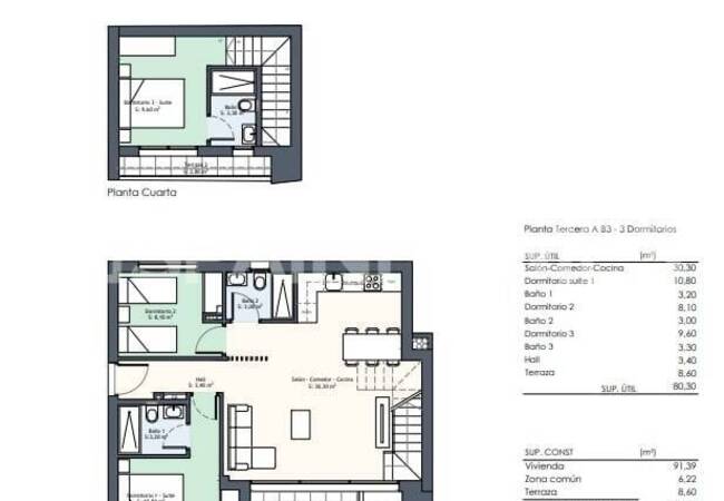Costa Blanca'da Denize Yakın Kullanışlı Daireler 13