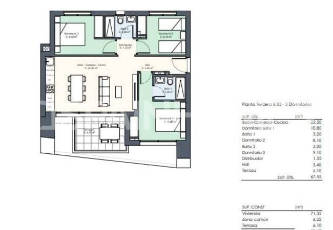 Costa Blanca'da Denize Yakın Kullanışlı Daireler 14