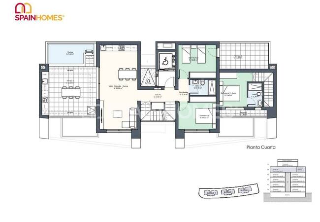 Costa Blanca'da Denize Yakın Kullanışlı Daireler 21