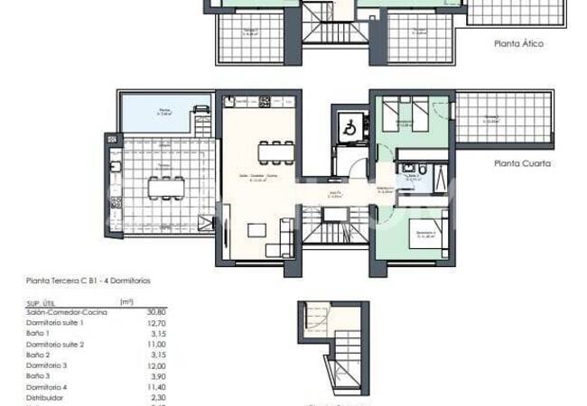Costa Blanca'da Denize Yakın Kullanışlı Daireler 24