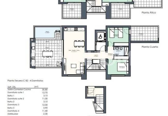 Costa Blanca'da Denize Yakın Kullanışlı Daireler 25