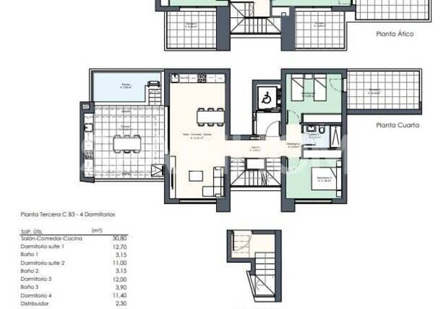 Costa Blanca'da Denize Yakın Kullanışlı Daireler 26