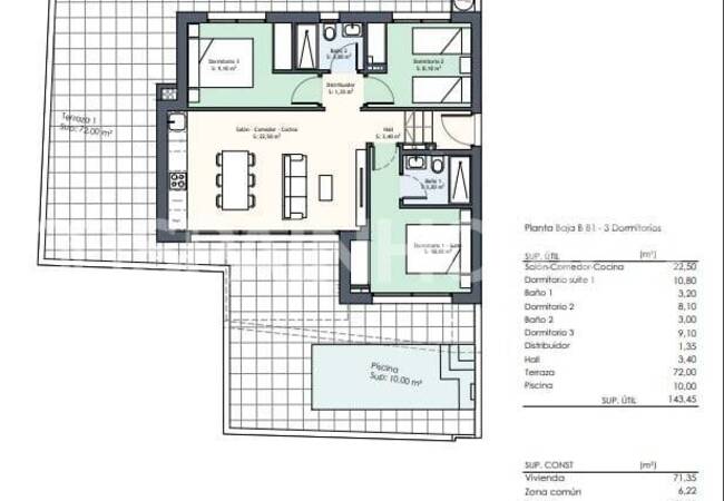 Costa Blanca'da Denize Yakın Kullanışlı Daireler 28