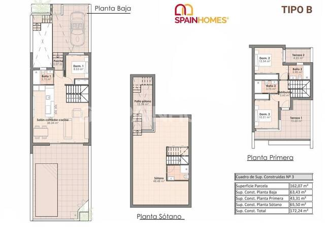 Algorfa'da Eşsiz Tasarımlı Özel Havuzlu Villalar 76