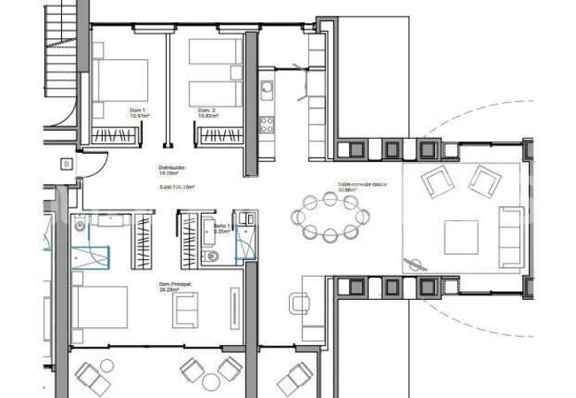 Benidorm Costa Blanca'da Plaja Yakın Deniz Manzaralı Daireler 59