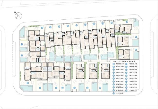Pilar De La Horadada'da Özel Havuzlu Sıfır Bungalovlar 6