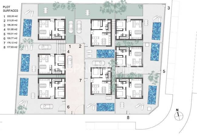 Orihuela Playa Flamenca'da Havuzlu ve Geniş Müstakil Villa 13