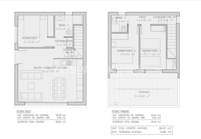 Orihuela Playa Flamenca'da Havuzlu ve Geniş Müstakil Villa 14