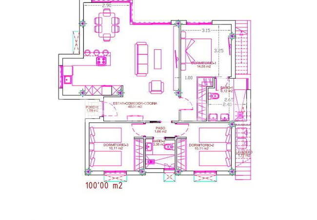 Polop'ta Geniş Teraslı Akdeniz Stilinde Şık Villalar 52