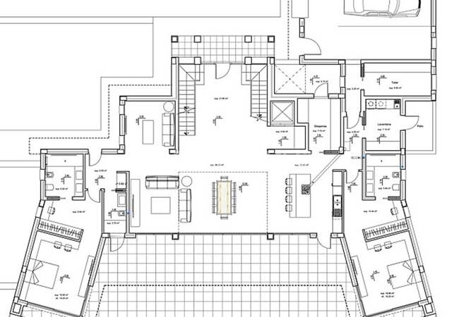 Alicante Calpe’de Şehir Merkezine Yakın Satılık Villa 7
