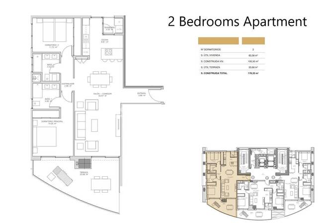 Sea View Apartments in Beachfront Building in Benidorm 80