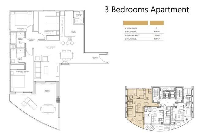 Sea View Apartments in Beachfront Building in Benidorm 81