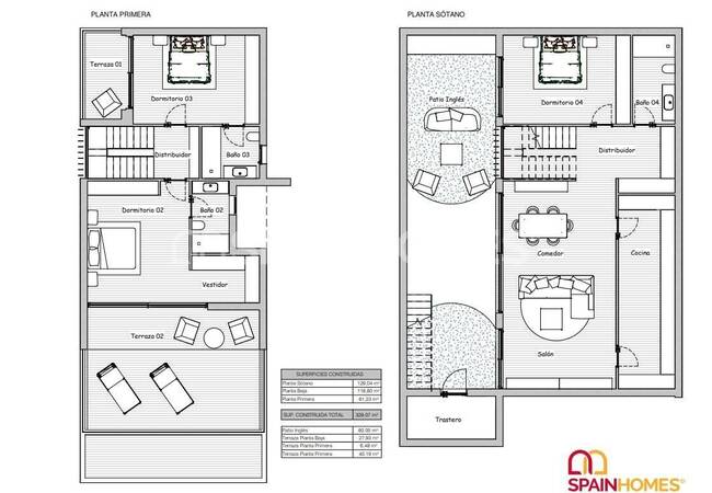 La Zenia'da Sahile Çok Yakın Konumda Şık Tasarımlı Lüks Villa 20