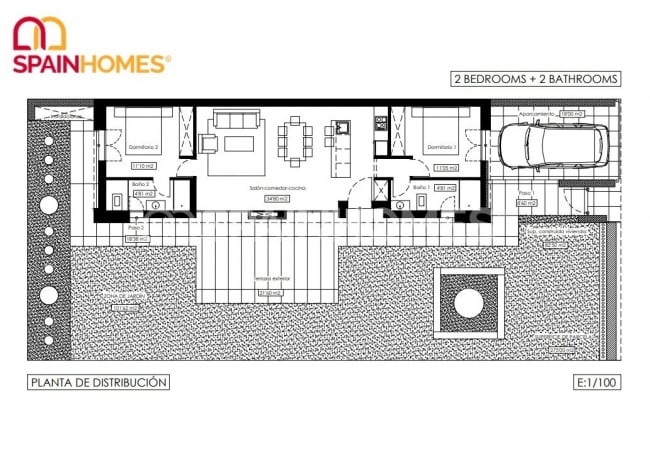 Spacious Detached Villas with Pool and Garden in Finestrat 24