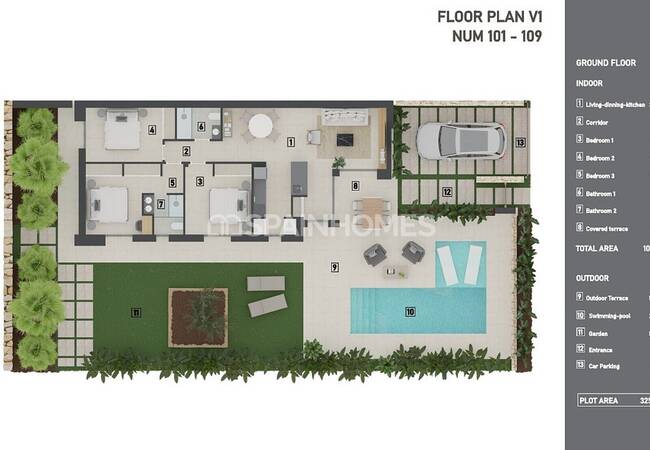 Spacious Detached Villas with Pool and Garden in Finestrat 23