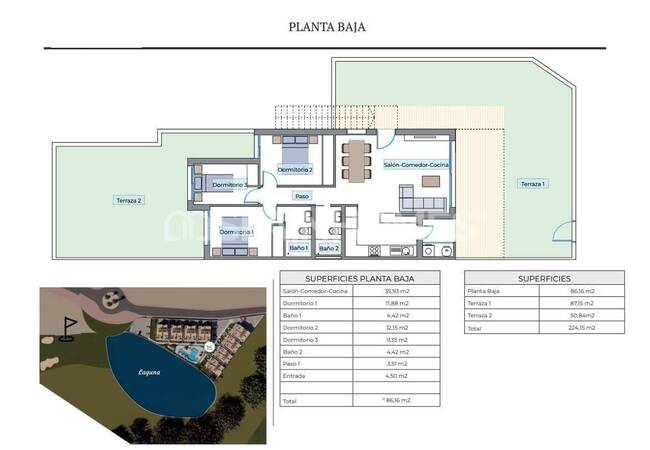 Properties on a Golf Course Close to the Beach, in Finestrat 14
