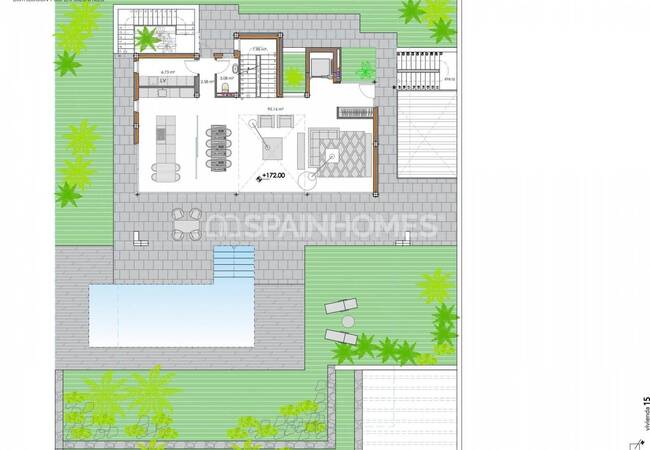 Finestrat'ta Plaja ve Şehre 5 Km Mesafede Lüks Villalar 46