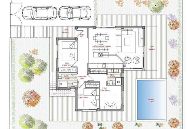 Detached Houses Intertwined with Nature in Polop Alicante 45