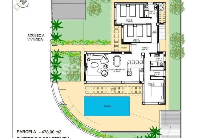Detached Houses Intertwined with Nature in Polop Alicante 46