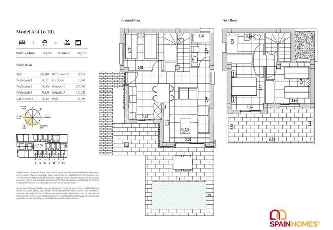 Maisons Mitoyennes Avec Piscine Privée À Villamartin 19