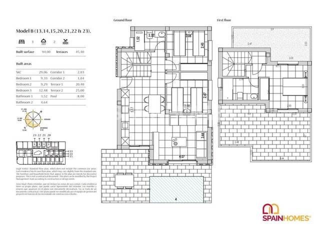 Maisons Mitoyennes Avec Piscine Privée À Villamartin 20